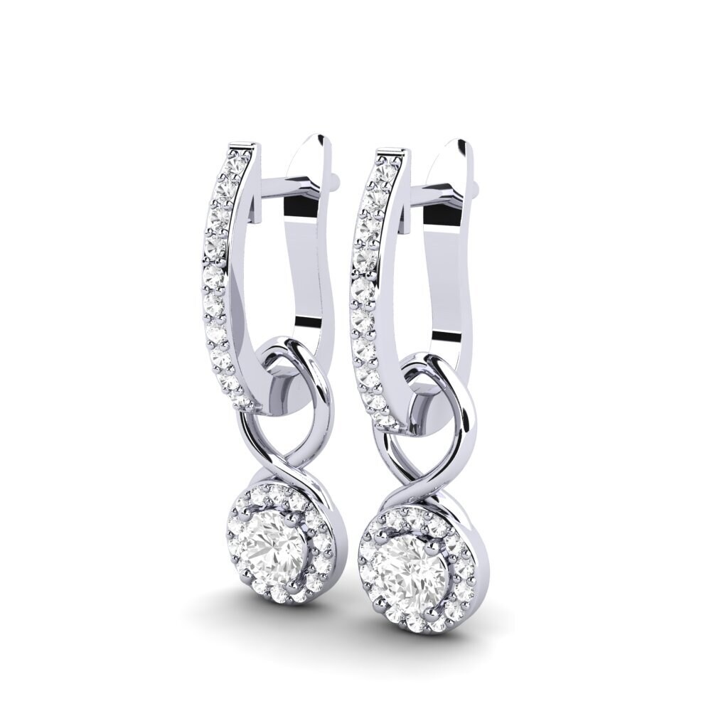 White sapphire Women's Earring Toma