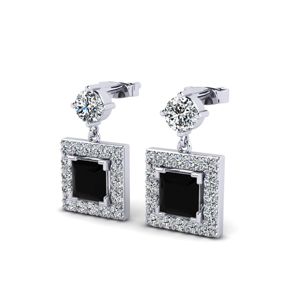 Black Diamond Women's Earring Tucia
