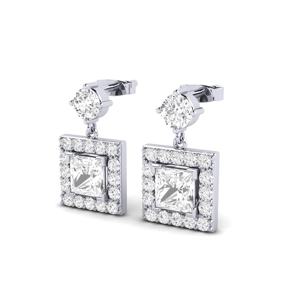 White sapphire Women's Earring Tucia
