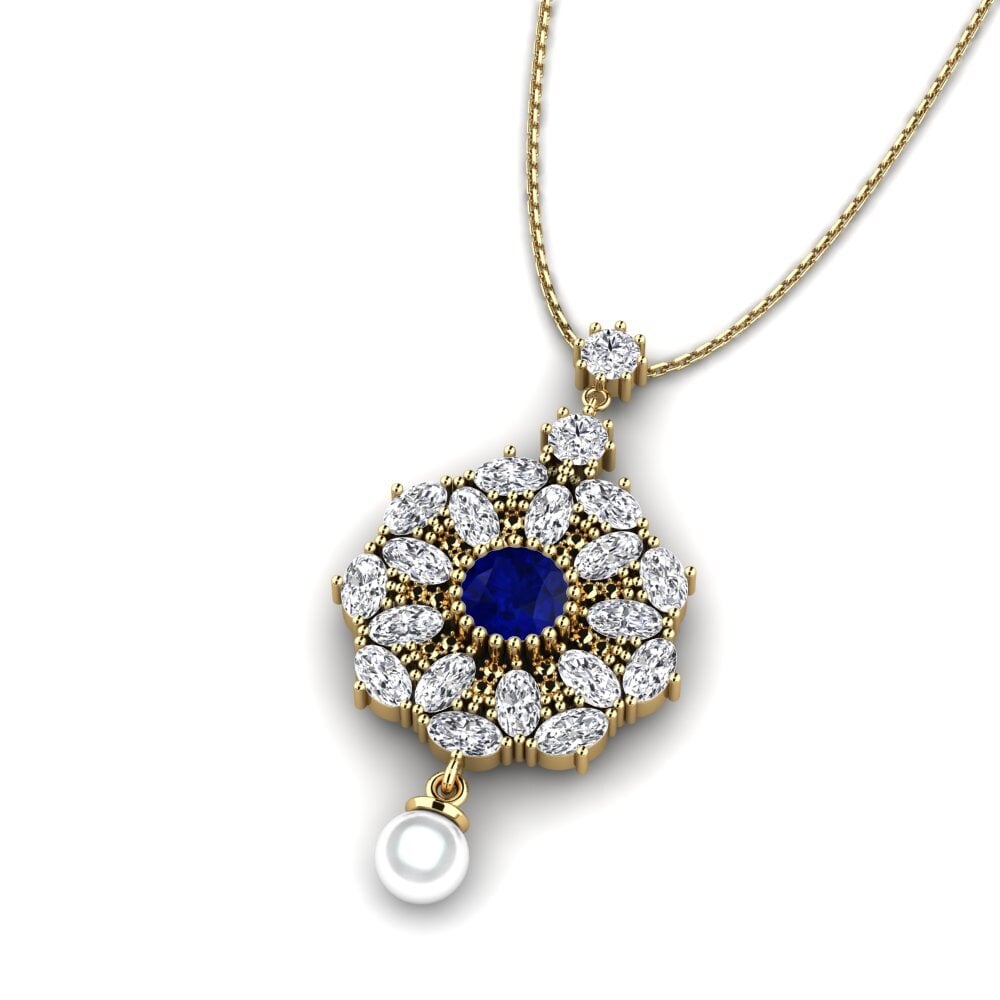 Sapphire Women's Pendant Donnamaria