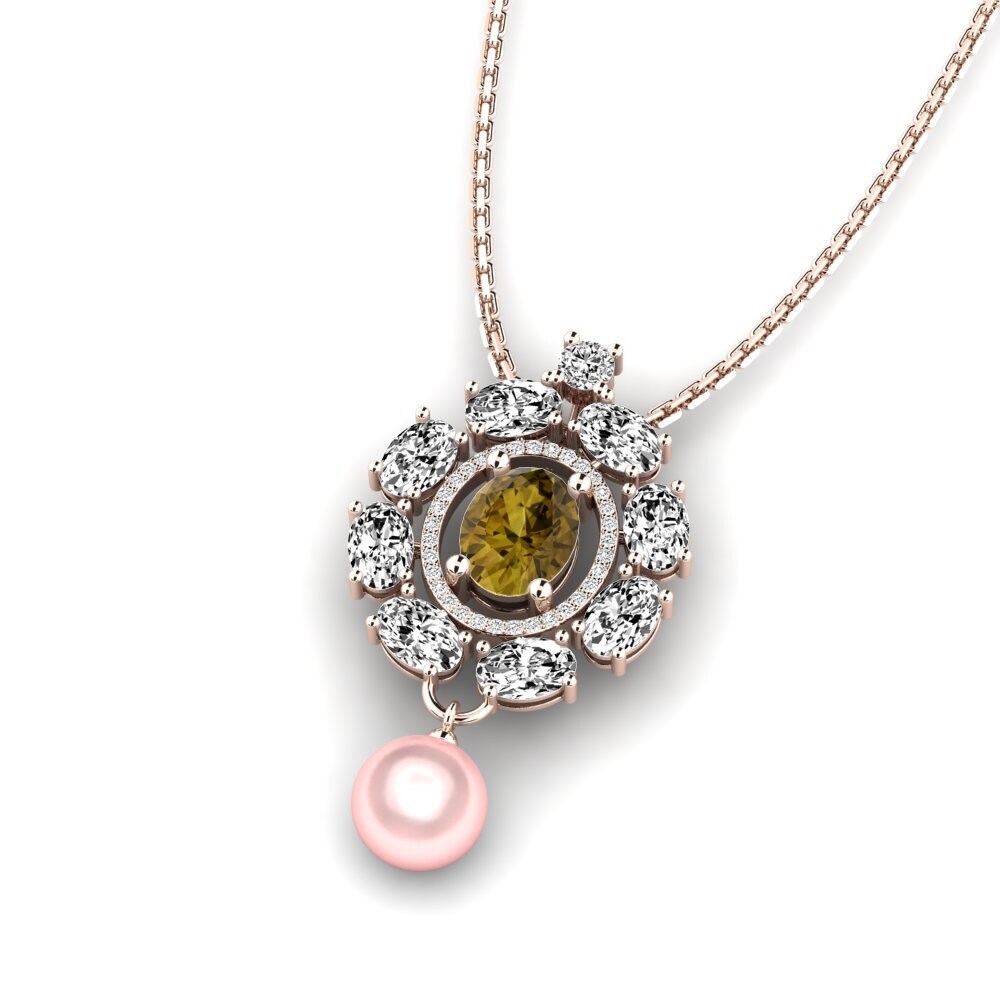 Brown Zircon Women's Pendant Milyanna