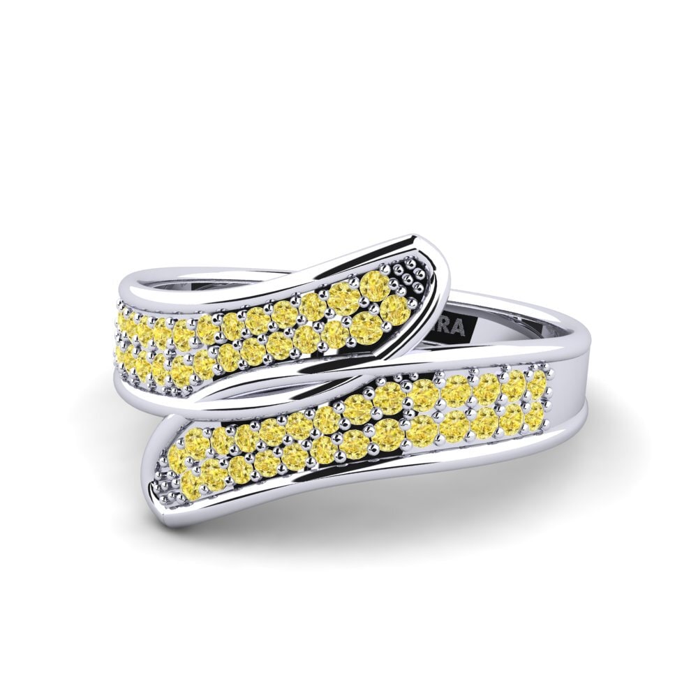 Yellow Sapphire Ring Aquilino