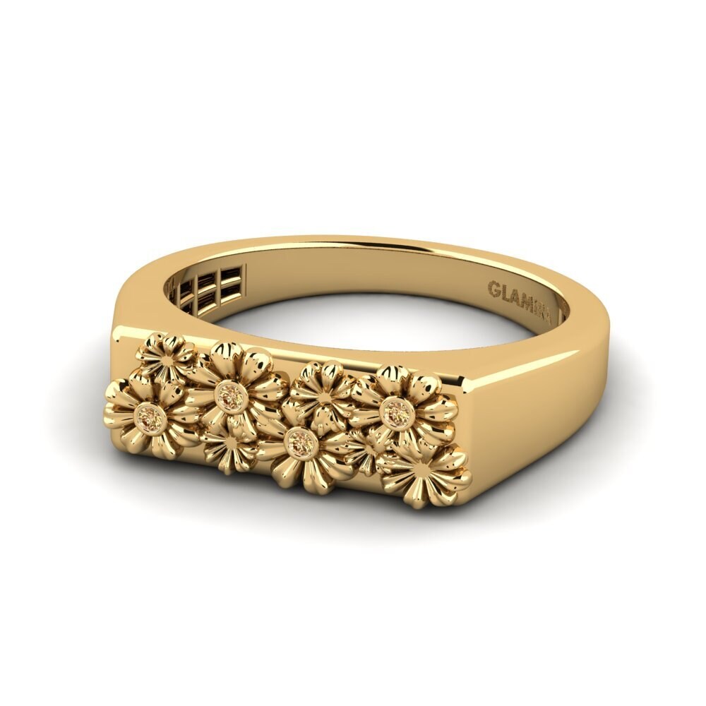 Brauner Diamant Ring Bynoe