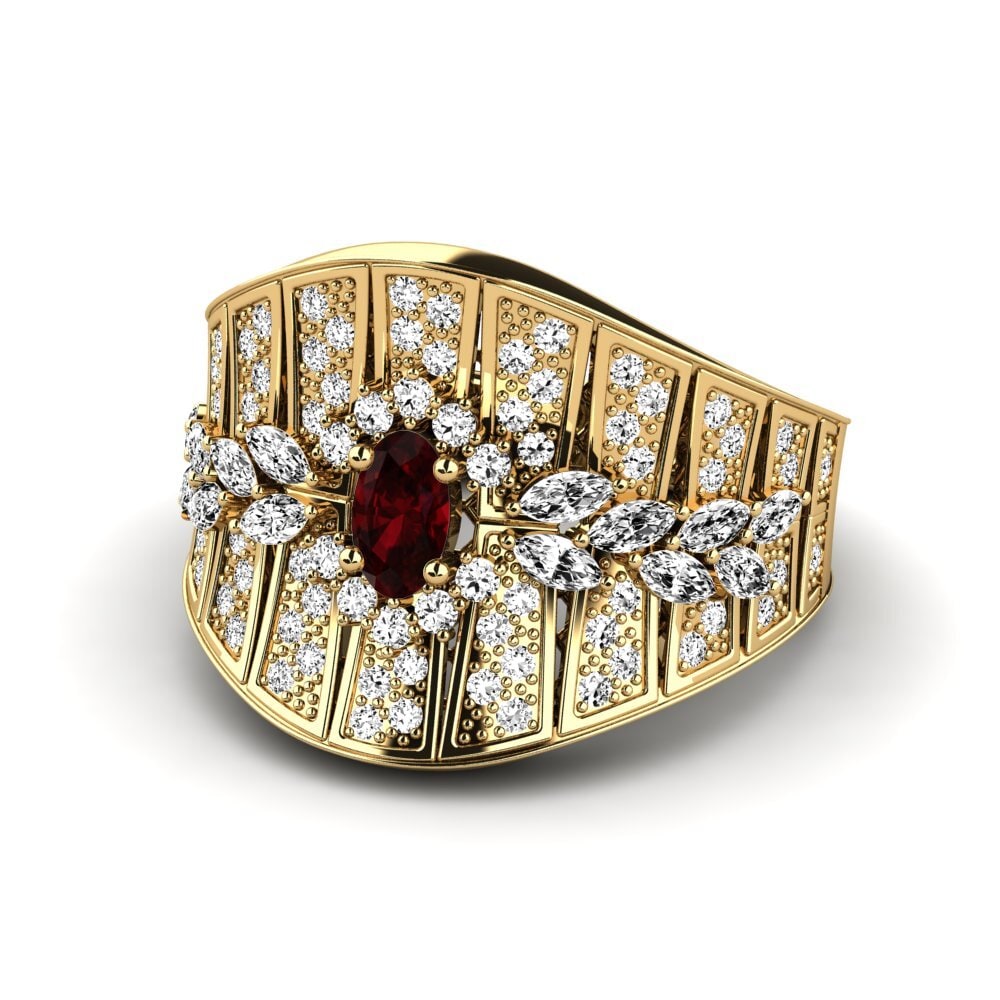 Granate Anillo Dantella