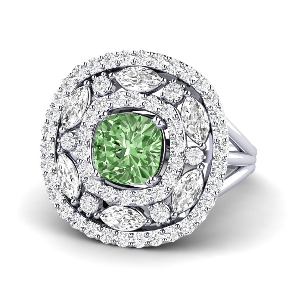 Green Diamond Ring Dembis