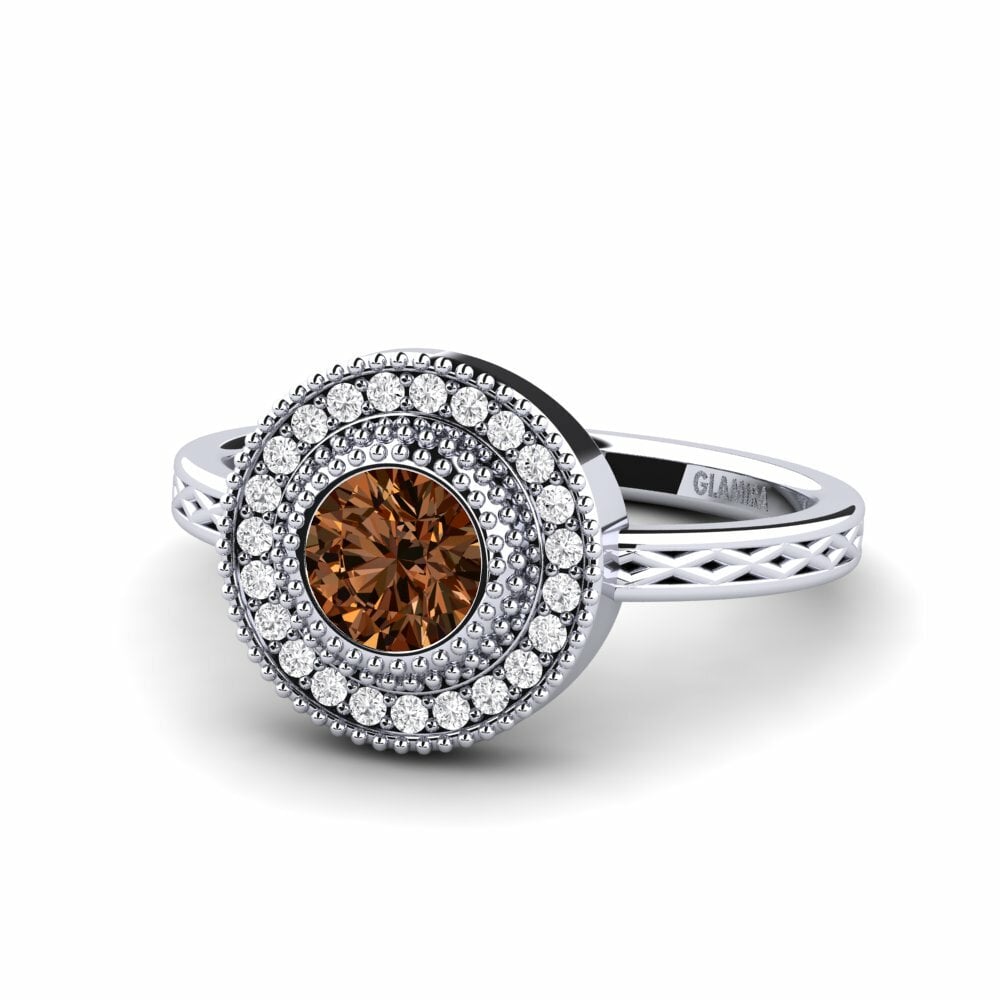 Brown Diamond Engagement Ring Destinesia