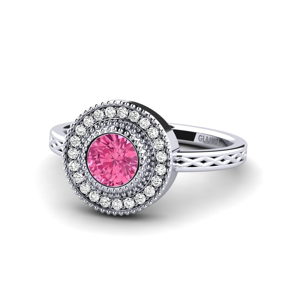 Pink Tourmaline Engagement Ring Destinesia