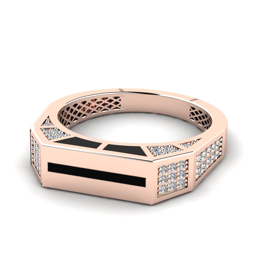 Rotgold 375 Ring Donnellan