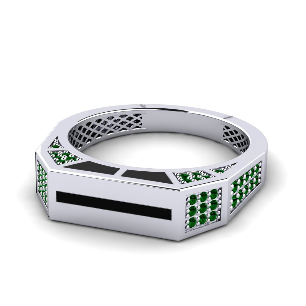 Green Zirconia Ring Donnellan