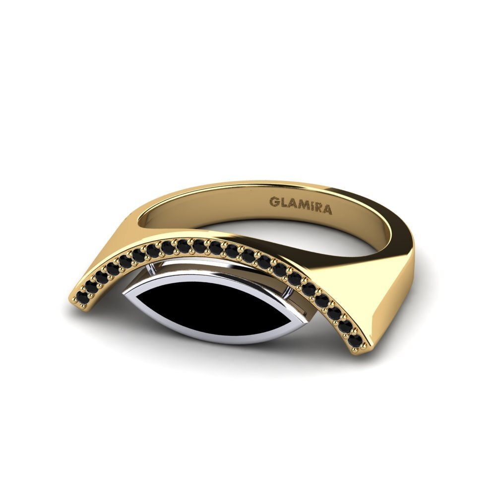 Black Sapphire Ring Elboros