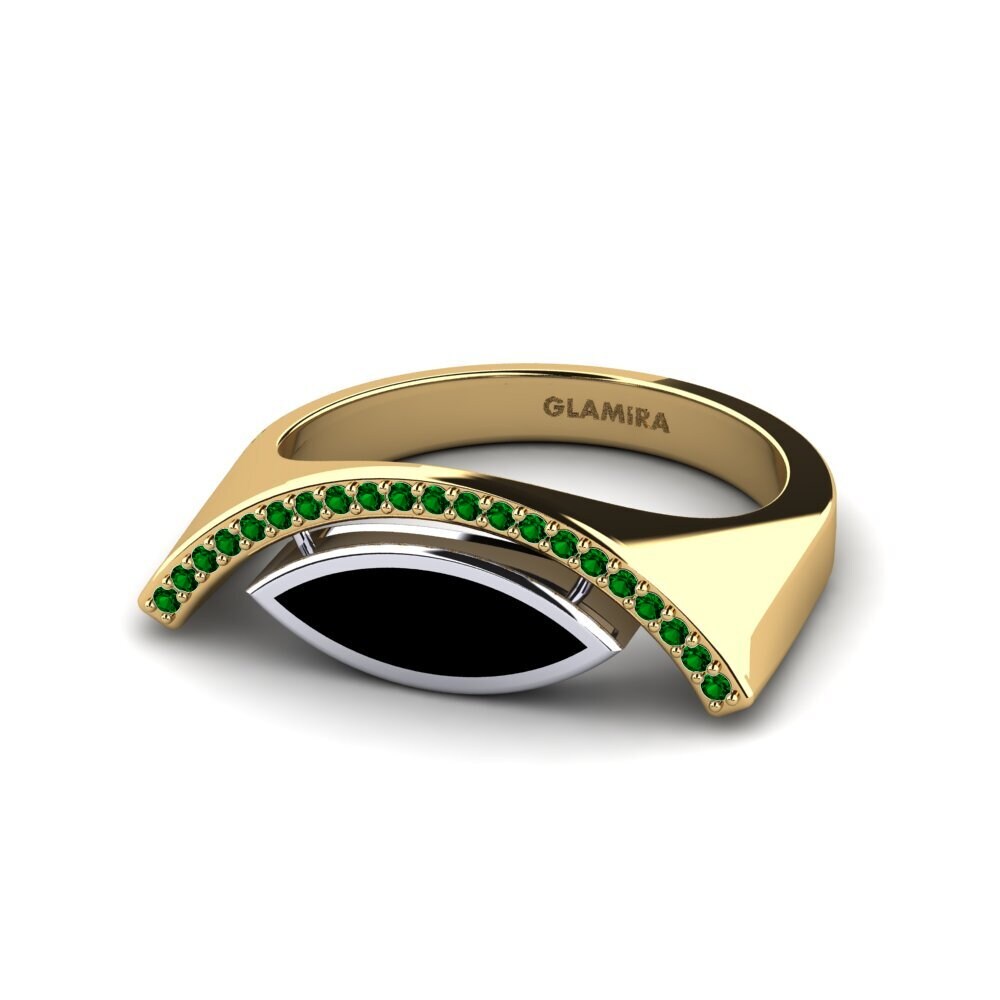 Green Zirconia Ring Elboros