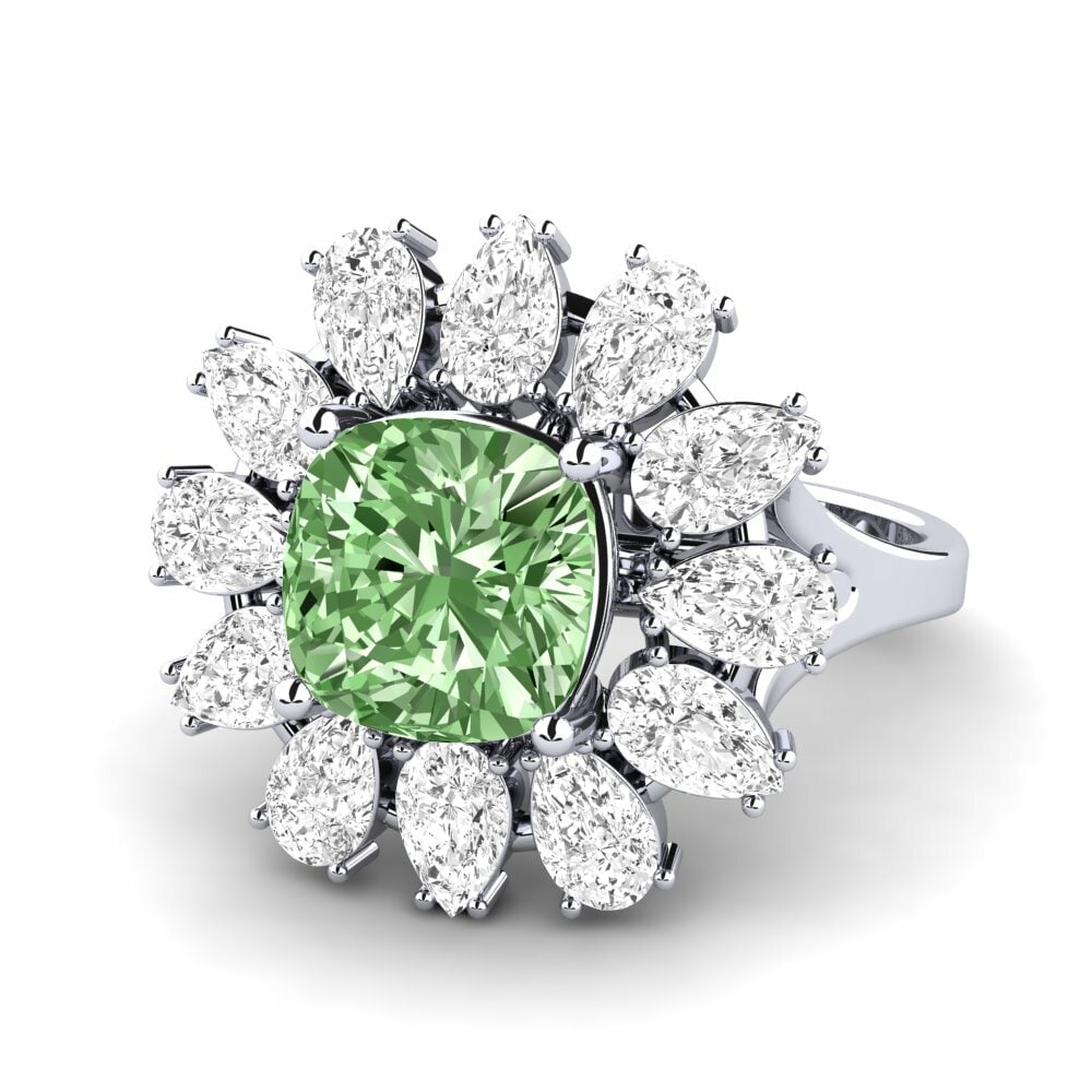 Green Diamond Ring Skerrett