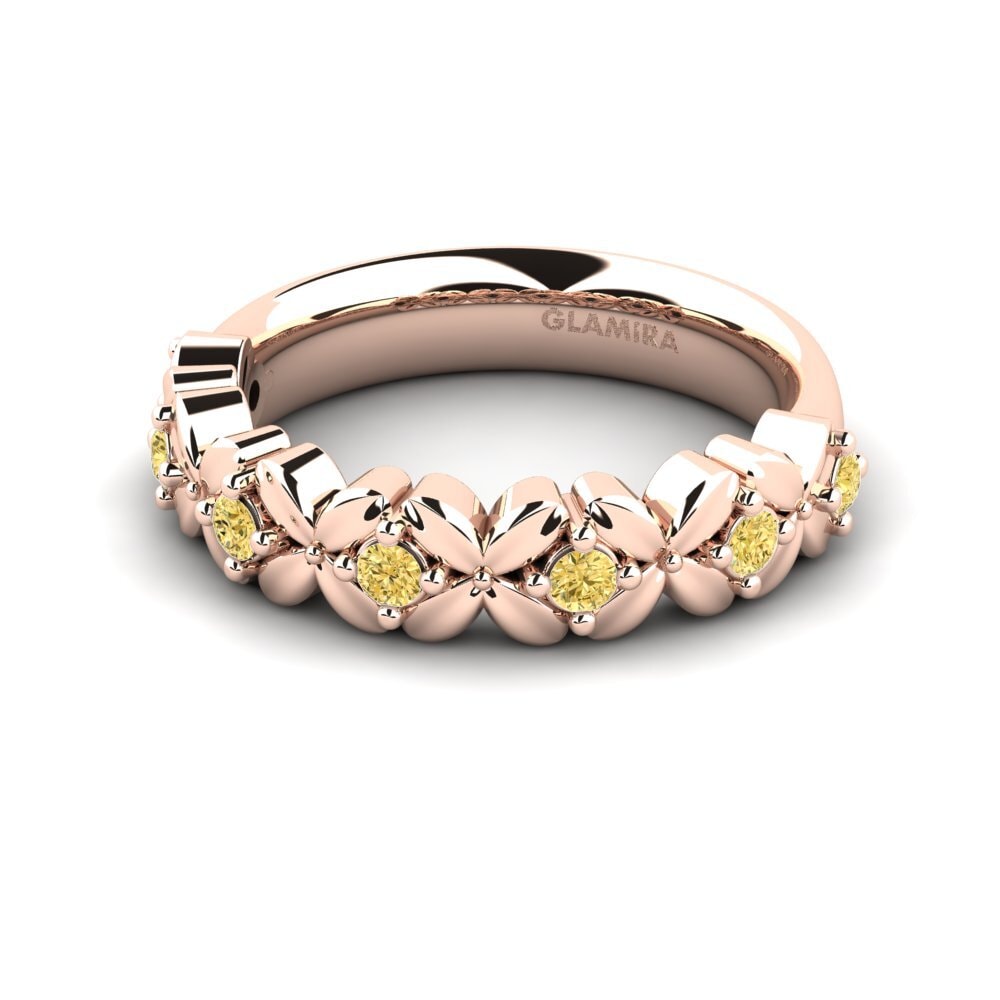 Diamant Jaune Bague Tula