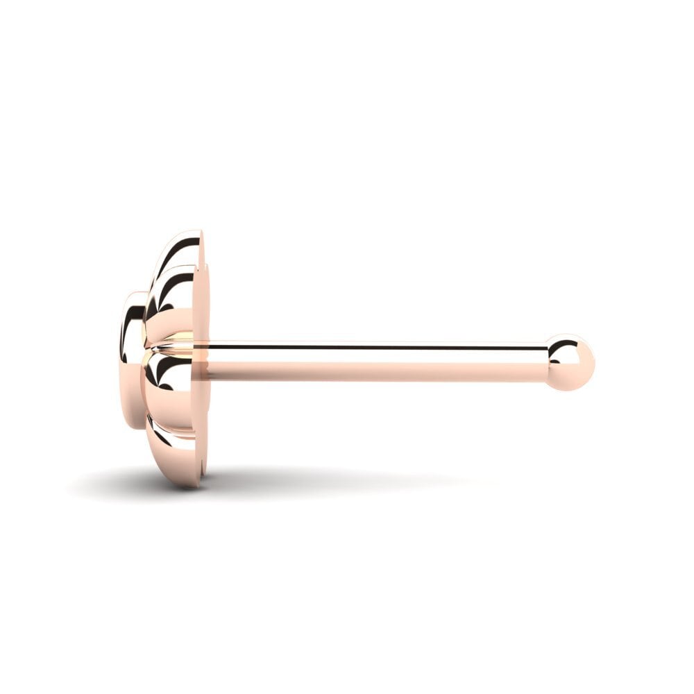 Piercing Red Color Compre GLAMIRA Piercing Nariz Breann en corte Redondo 0.015 Quilates ...