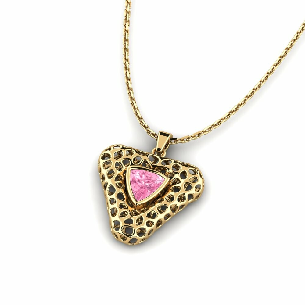 Pink Sapphire Women's Pendant Seraphine