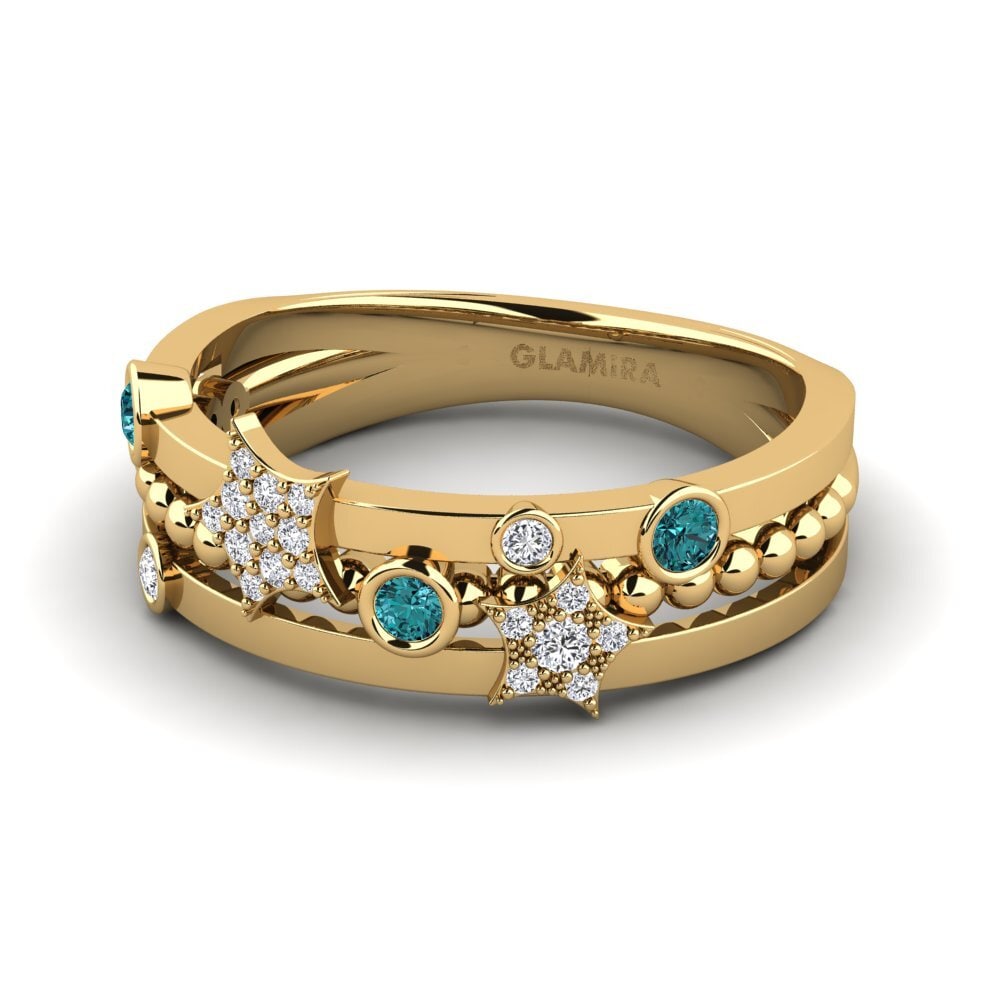 Blue Diamond Ring Adelp