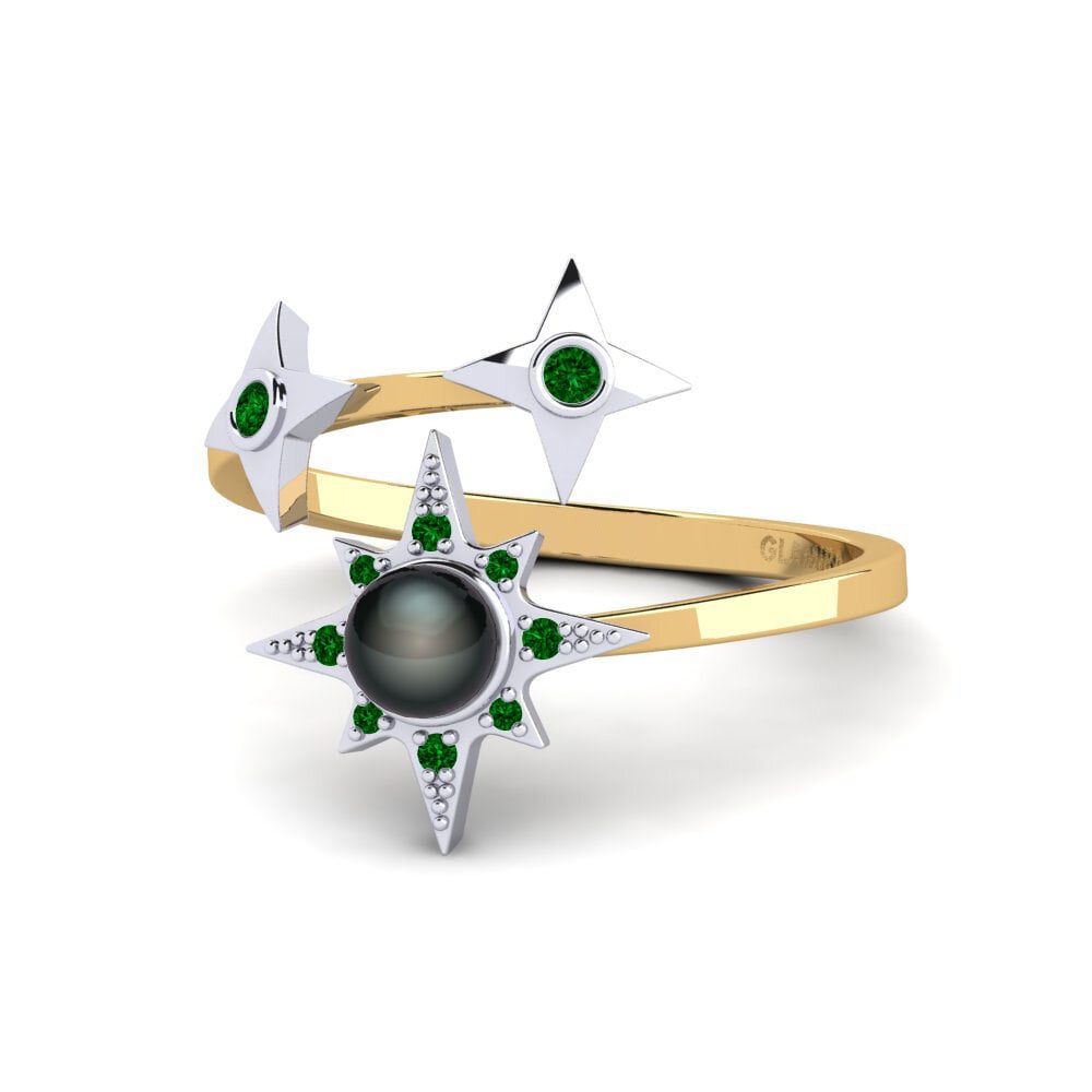 emerald-zirconia แหวน Eltanin