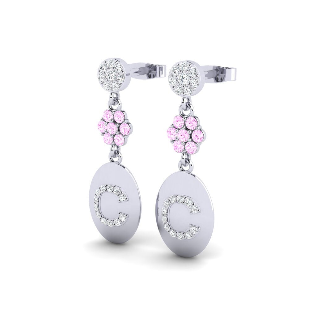 Pink Sapphire Women's Earring Arteila C
