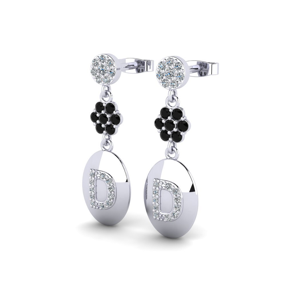 Black Diamond Women's Earring Arteila D