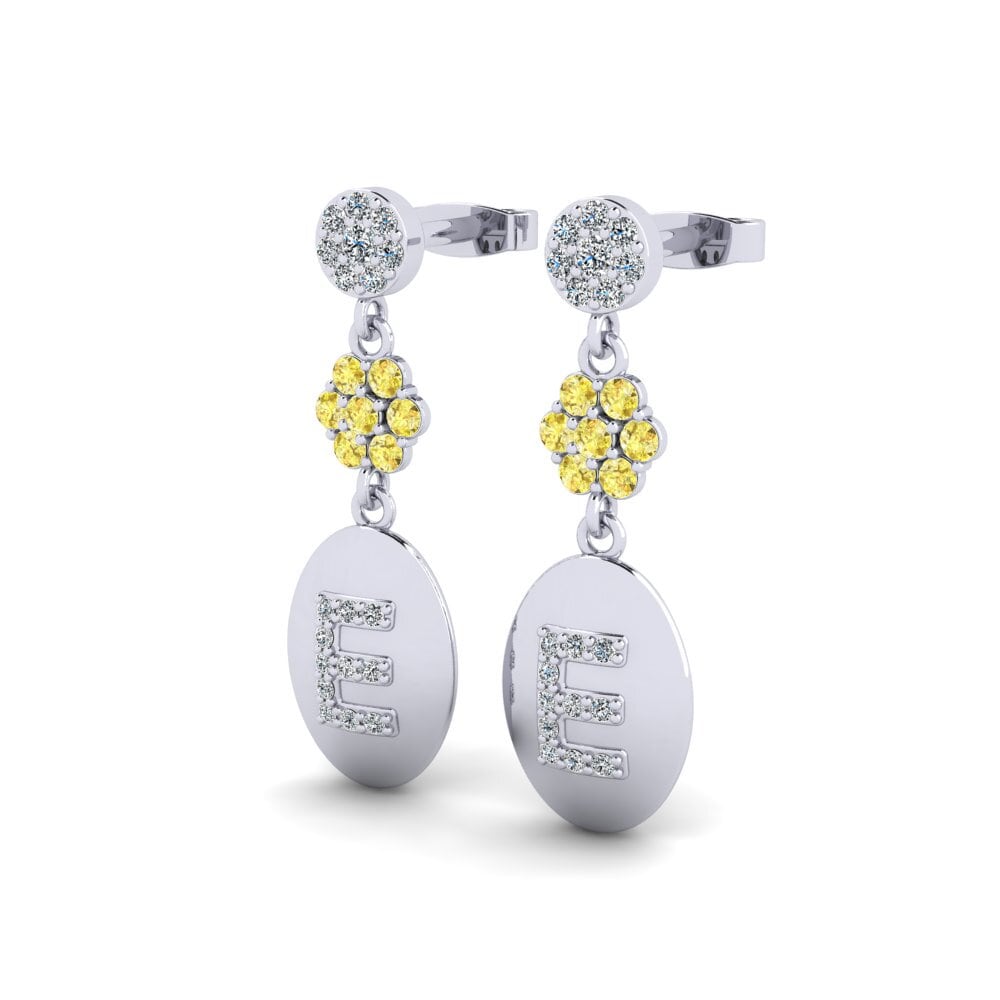Yellow Sapphire Women's Earring Arteila E