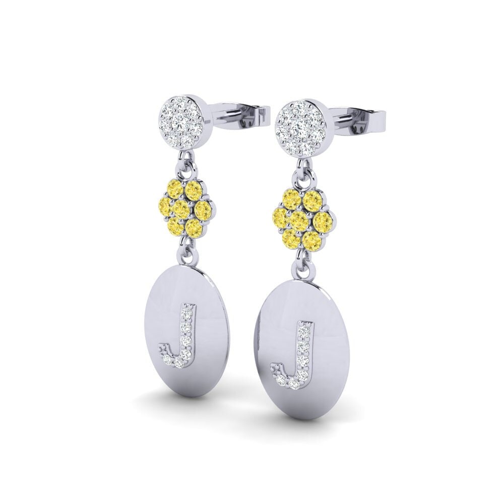 Yellow Sapphire Women's Earring Arteila J