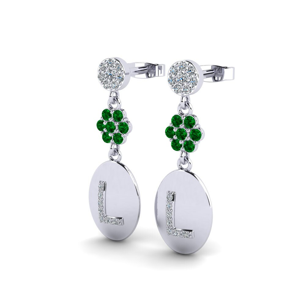 Green Zirconia Women's Earring Arteila L