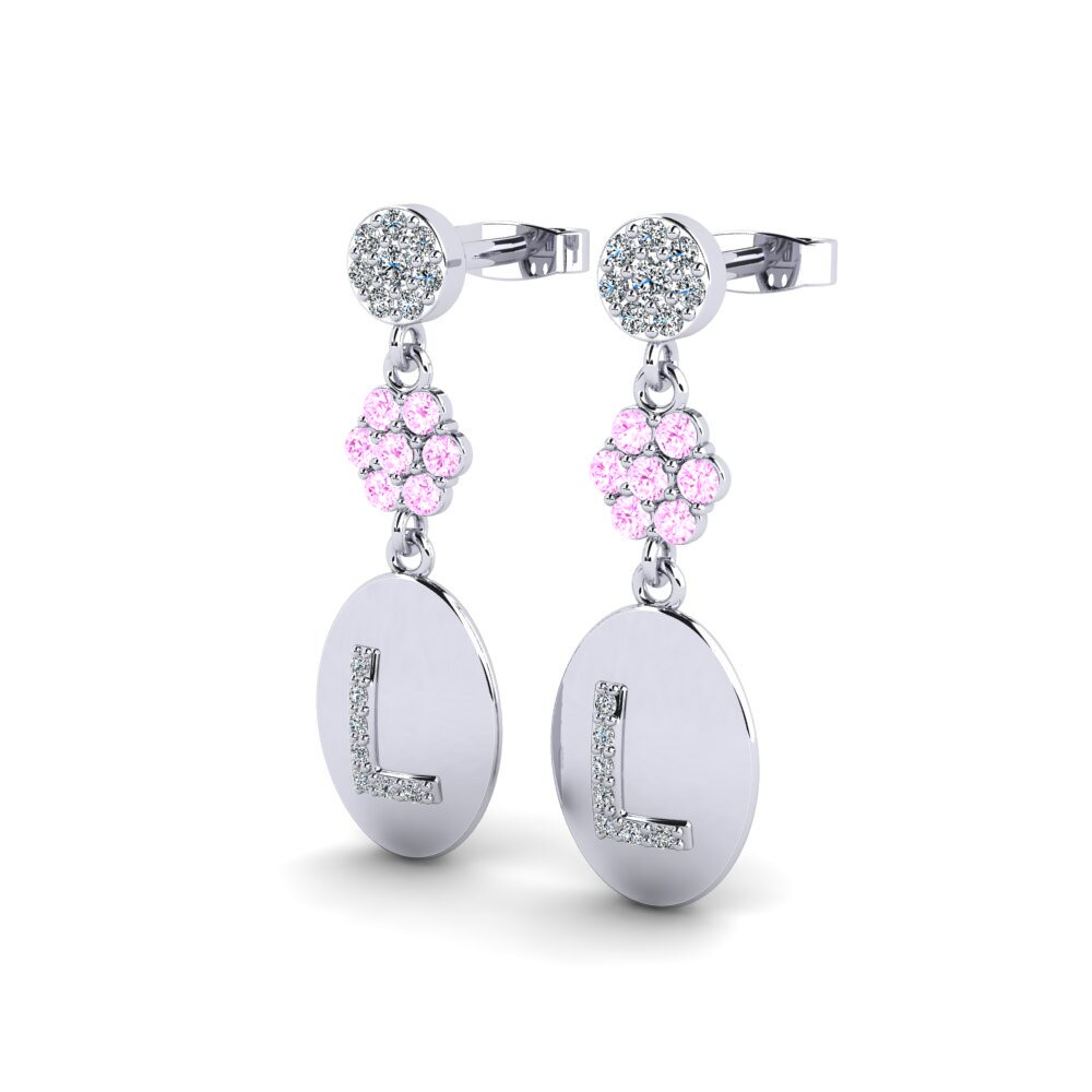 Pink Sapphire Women's Earring Arteila L