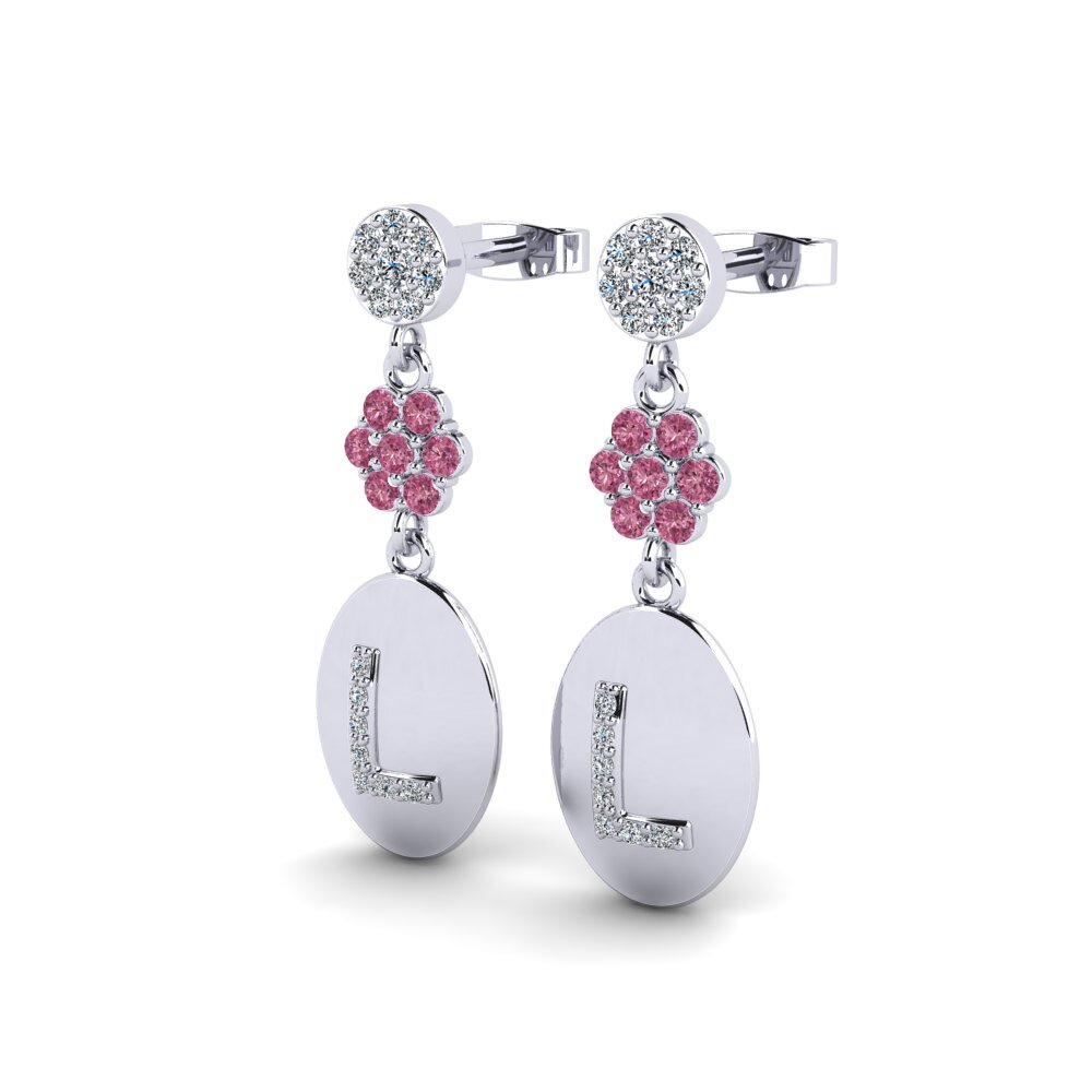 Rhodolite Garnet Women's Earring Arteila L