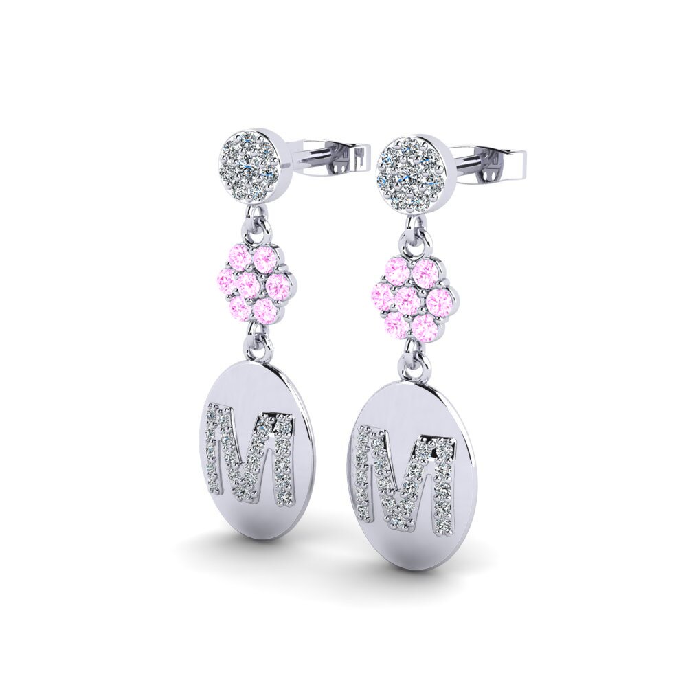 Pink Sapphire Women's Earring Arteila M