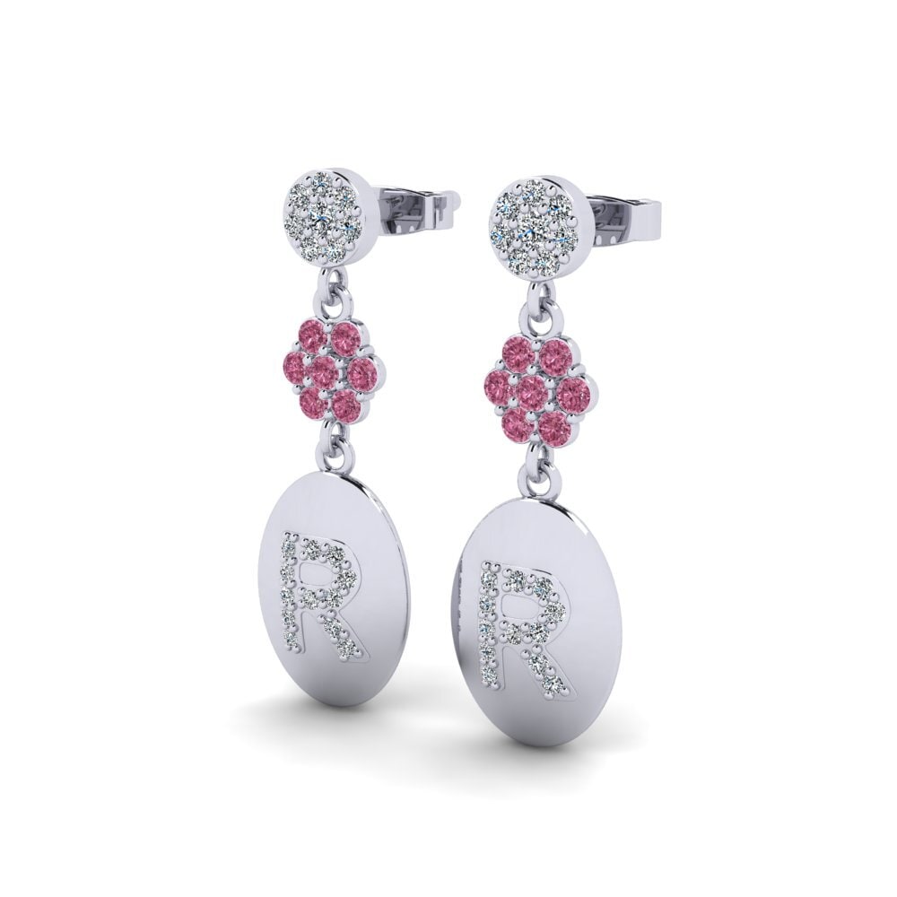 Rhodolite Garnet Women's Earring Arteila R