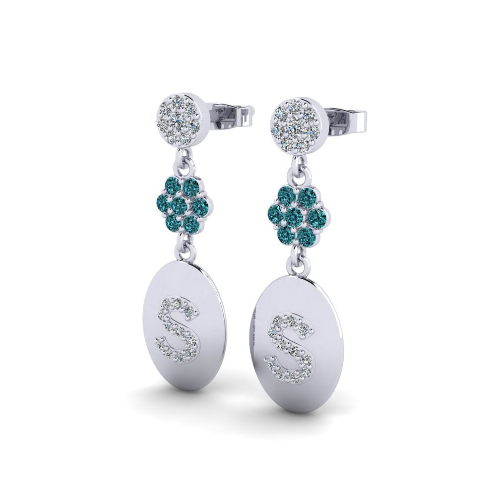 Blue Diamond Women's Earring Arteila S
