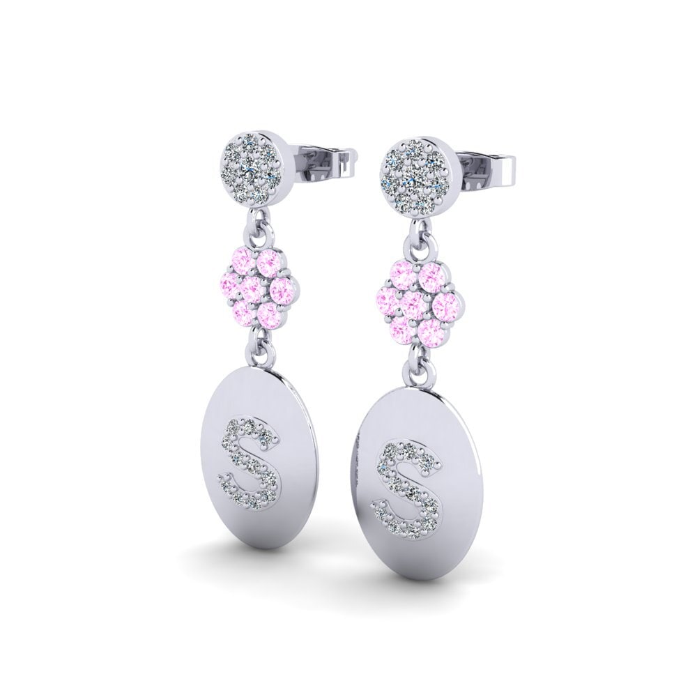 Pink Sapphire Women's Earring Arteila S