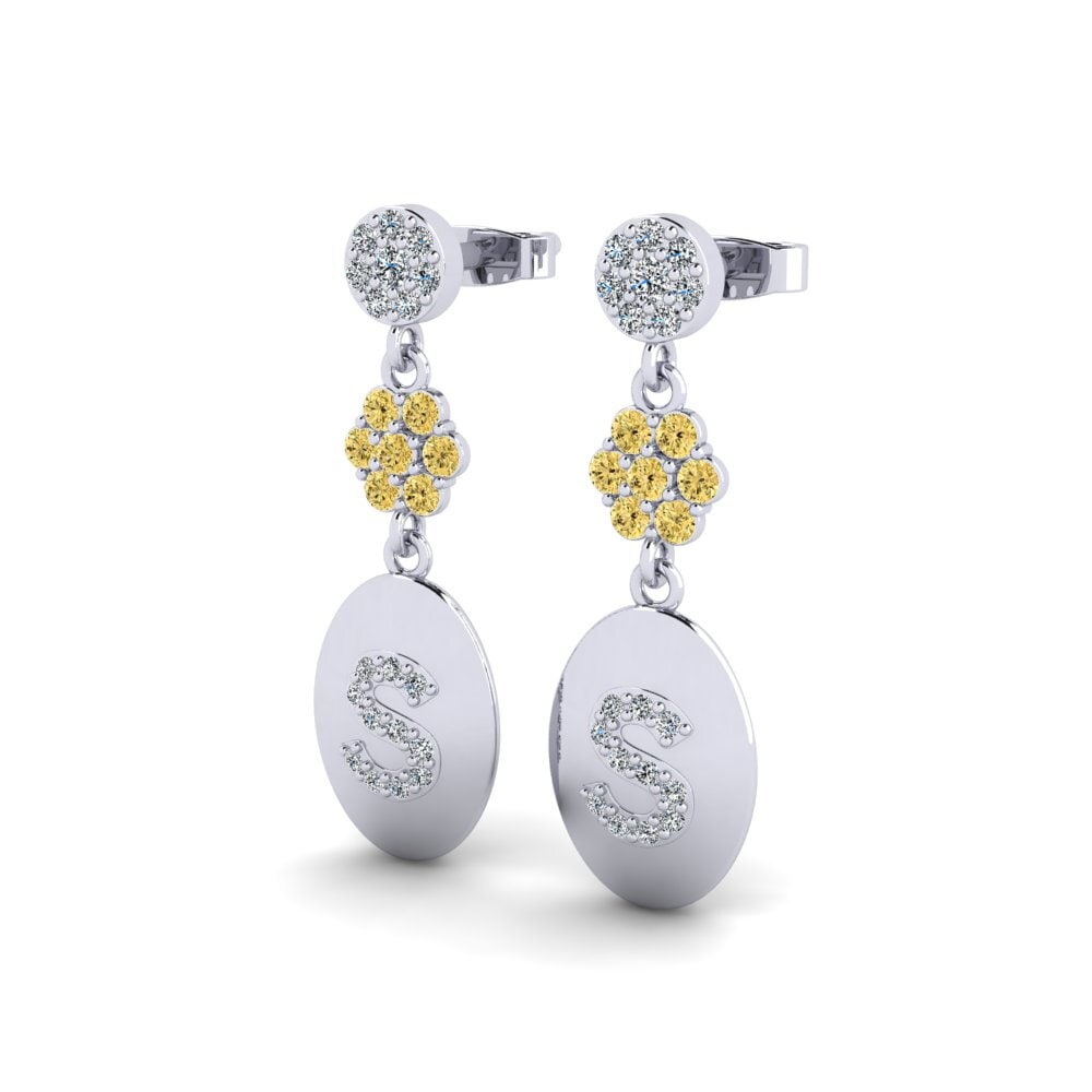 Yellow Diamond Women's Earring Arteila S