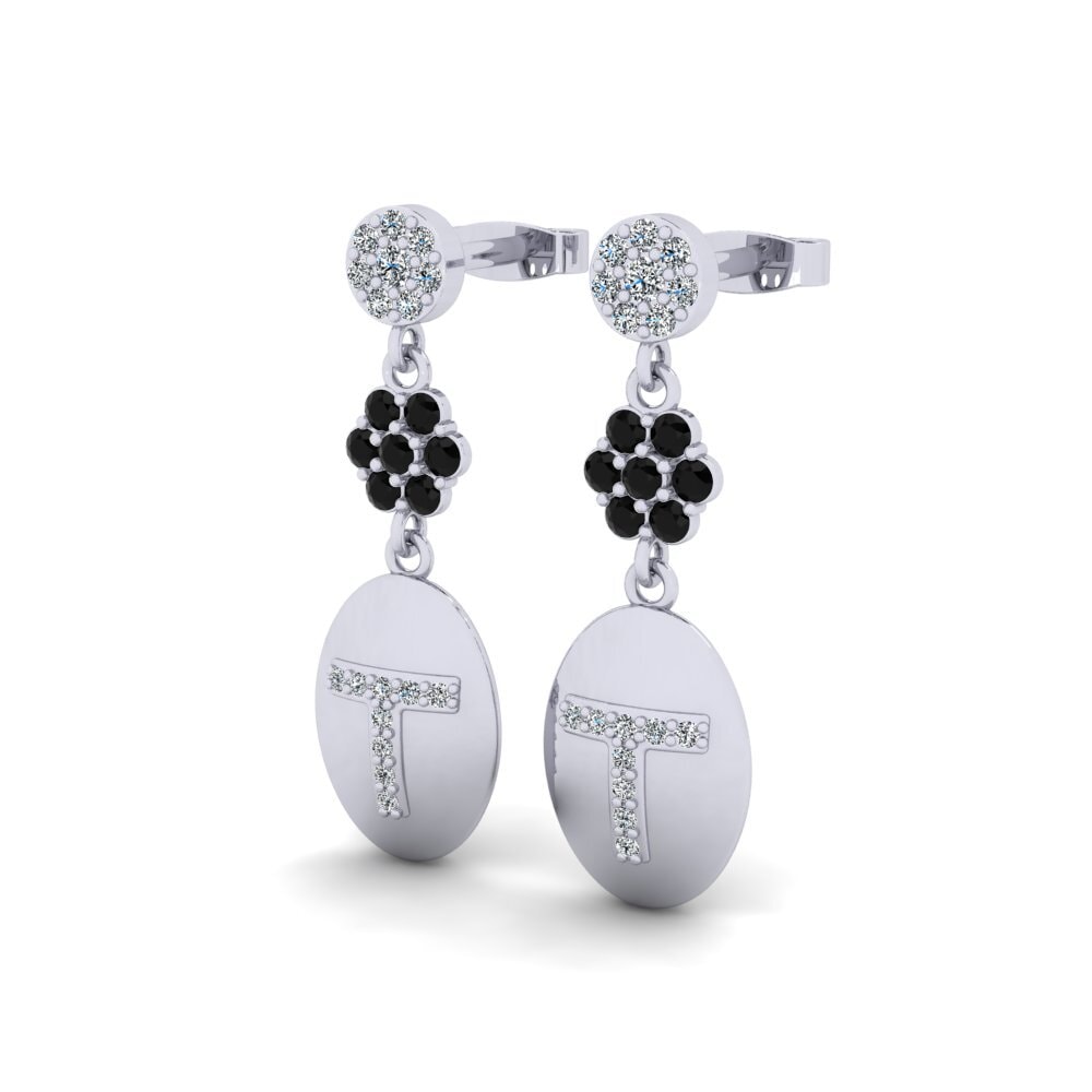 Black Sapphire Women's Earring Arteila T