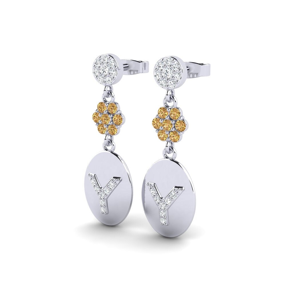 Brown Diamond Women's Earring Arteila Y