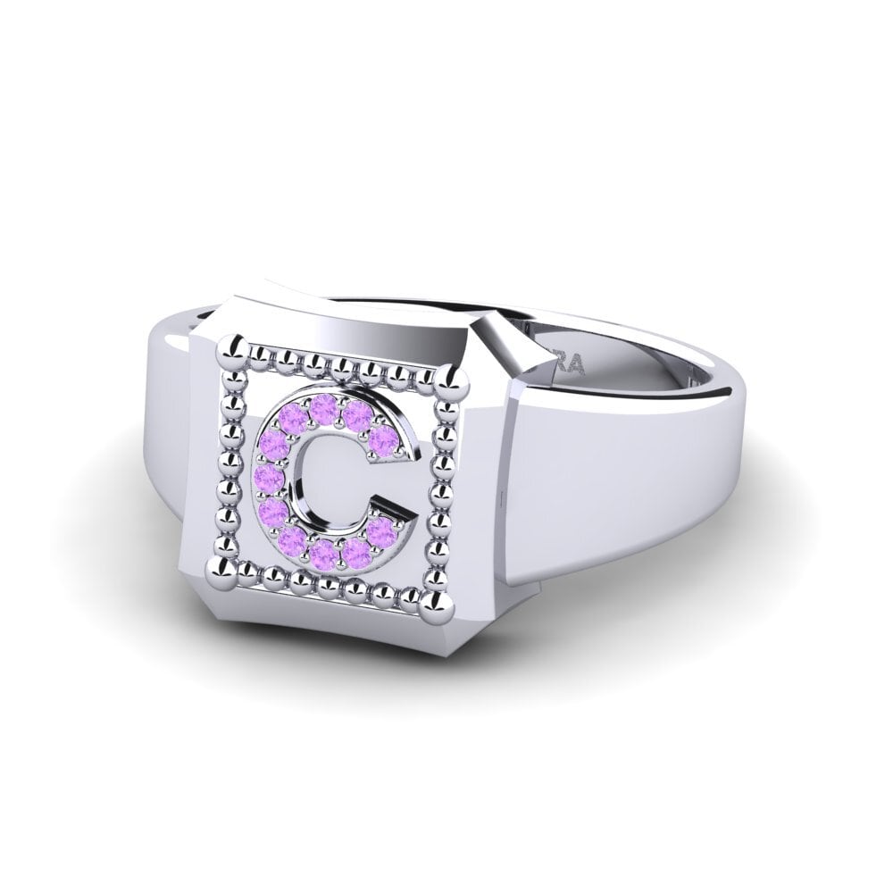 Palladium 950 Amethyst Ringe Covoque C