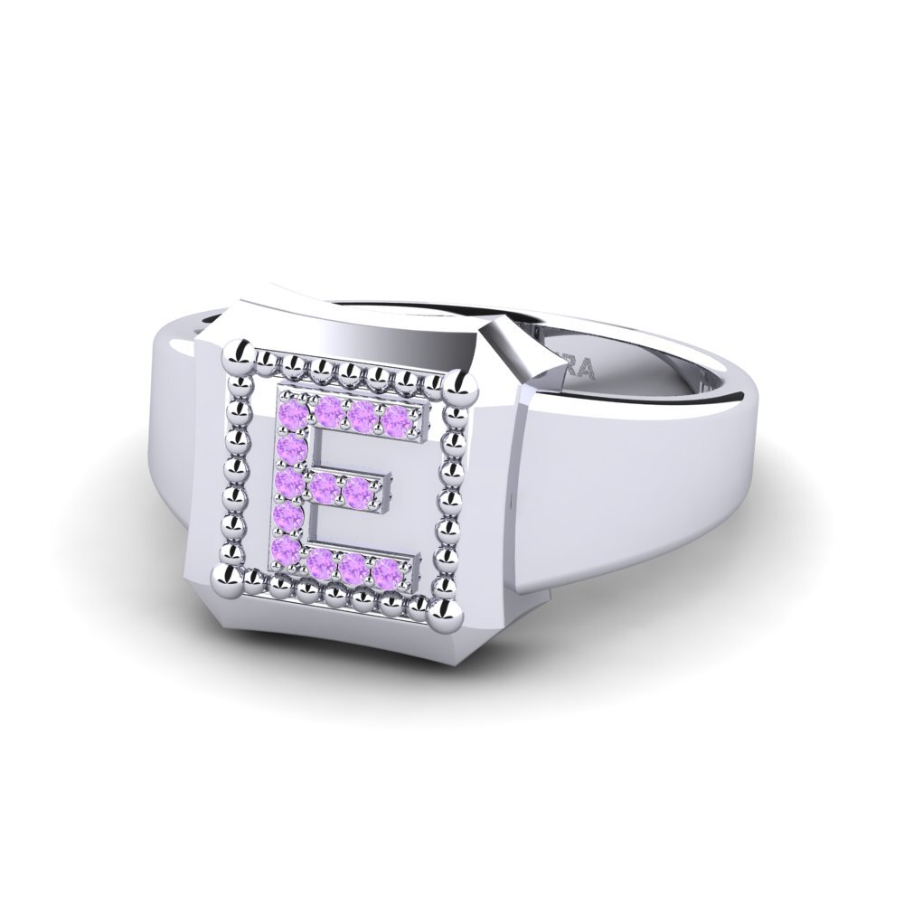 Palladium 950 Amethyst Ringe Covoque E