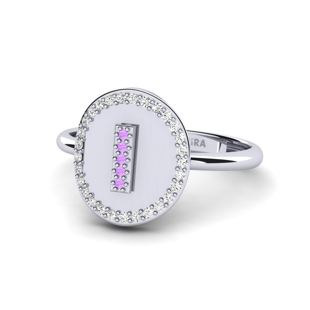 Palladium 950 Amethyst Ringe Cytise I