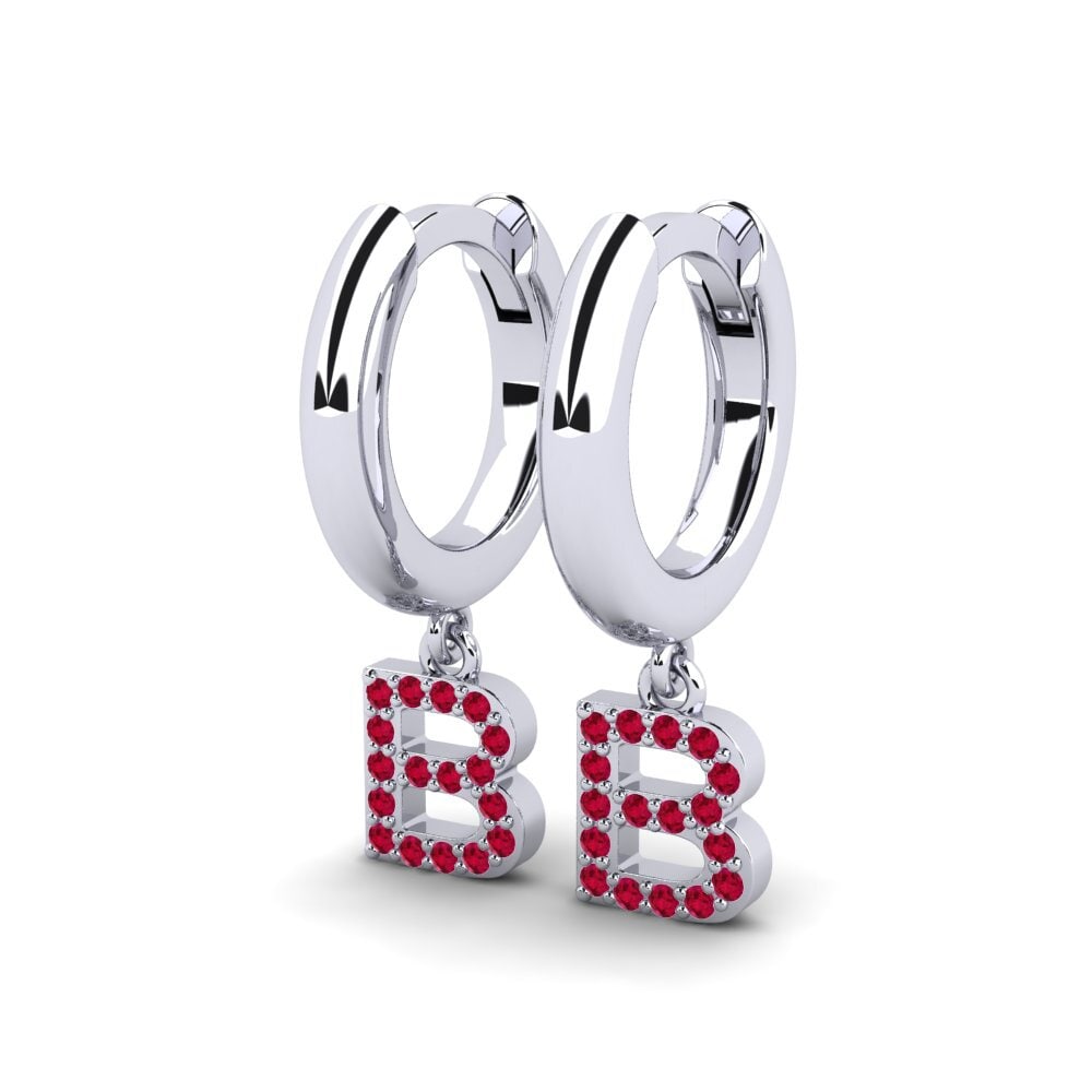 Ruby Women's Earring Medraut B