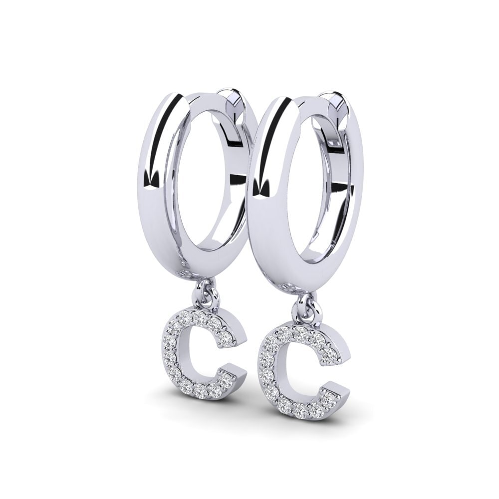 Diamante Pendiente de mujer Medraut C