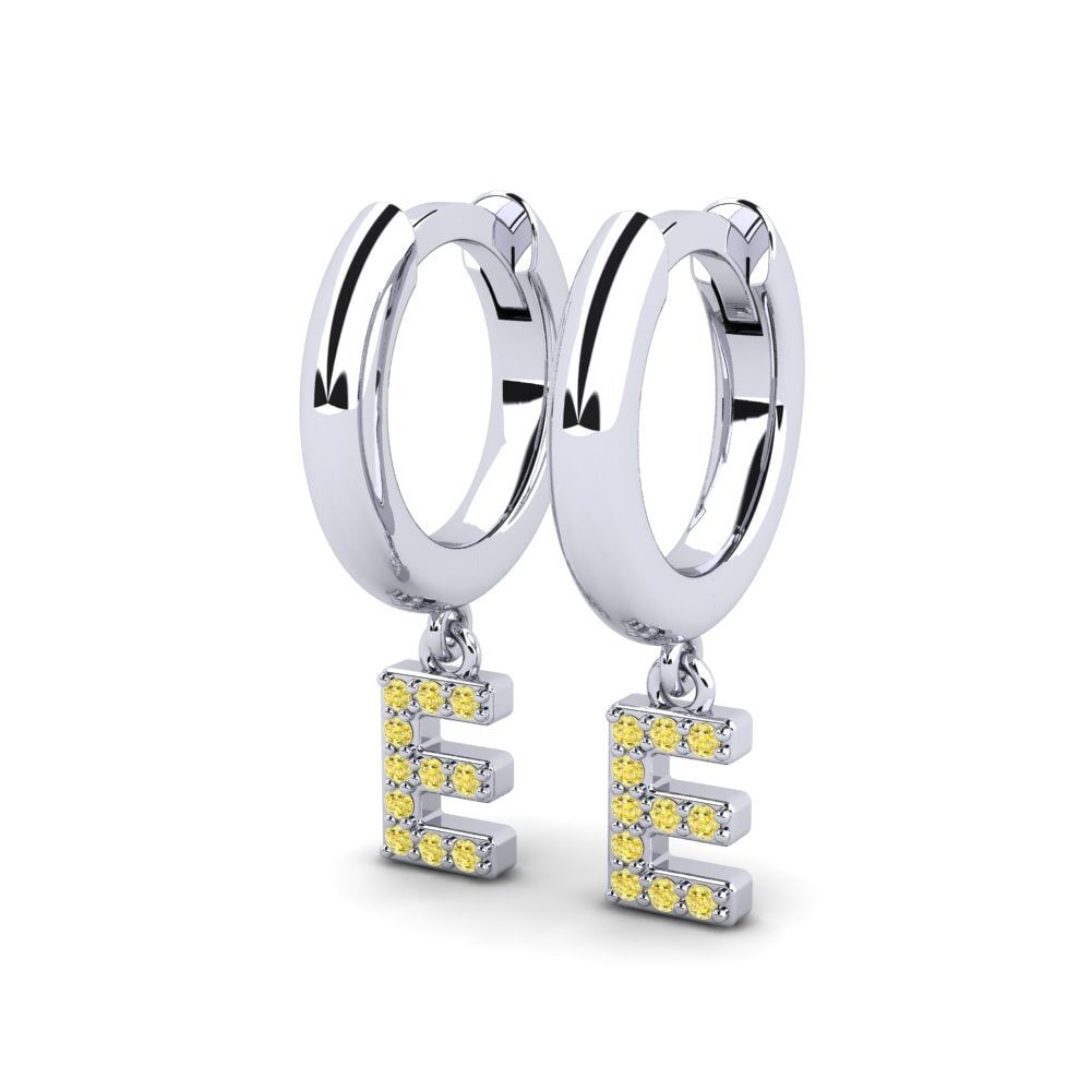 Yellow Sapphire Women's Earring Medraut E