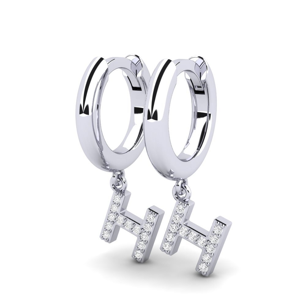 White sapphire Earring Medraut H