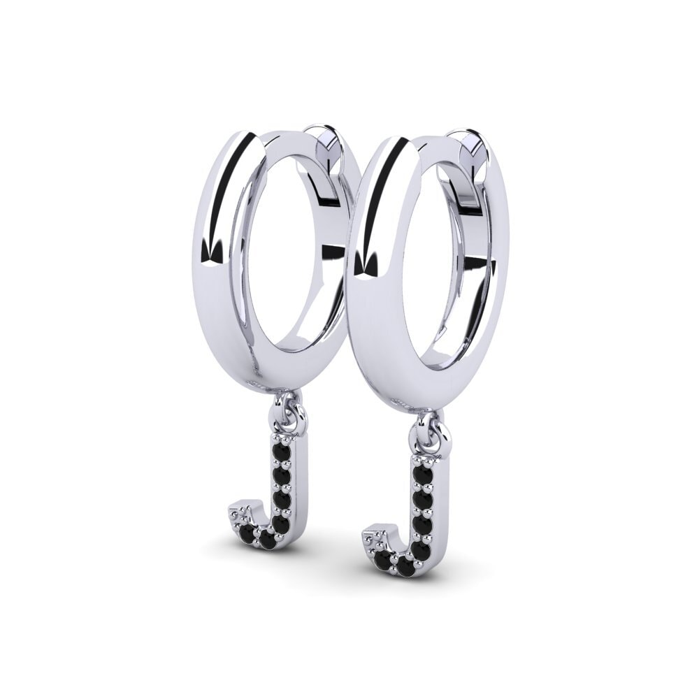 Black Sapphire Women's Earring Medraut J