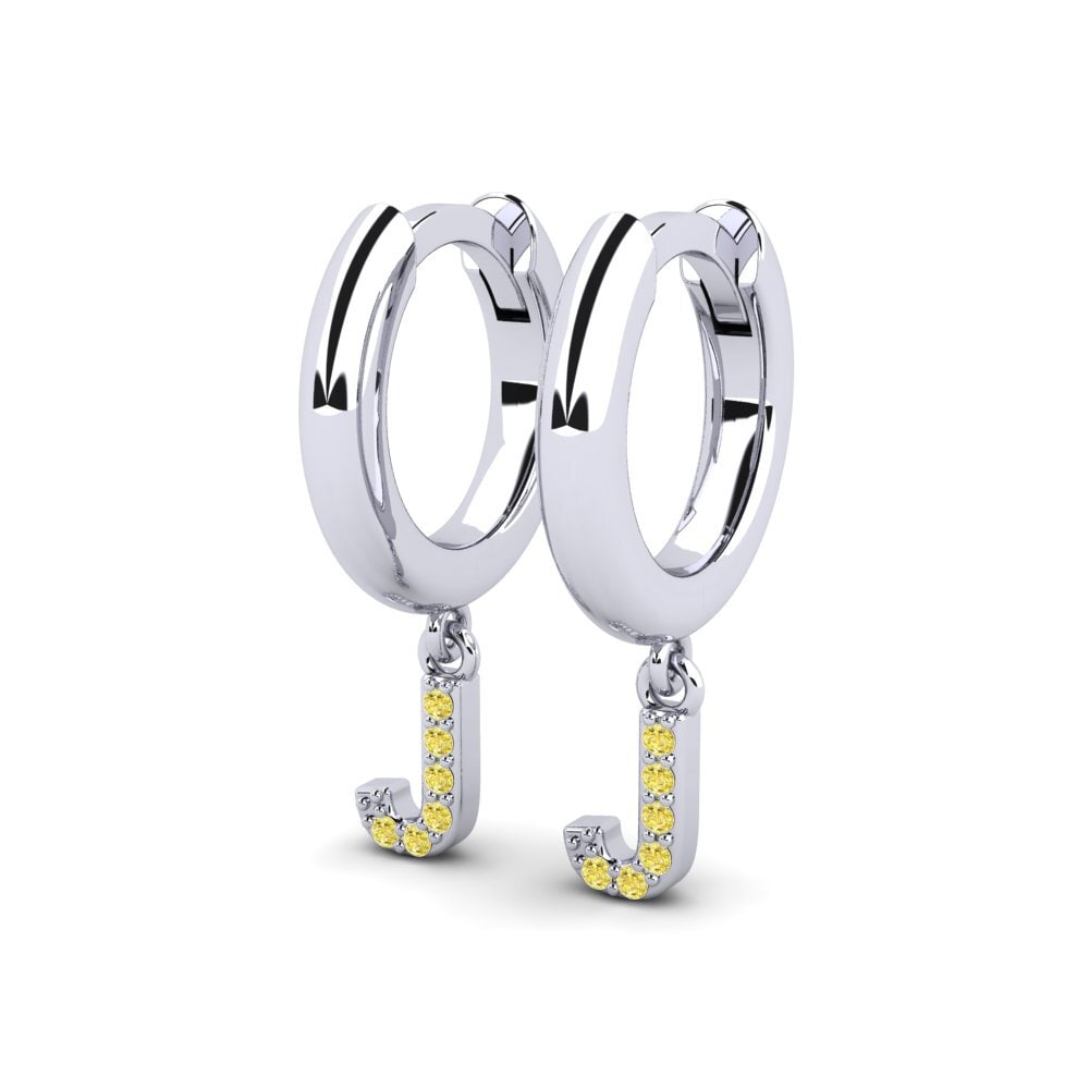 Yellow Sapphire Women's Earring Medraut J