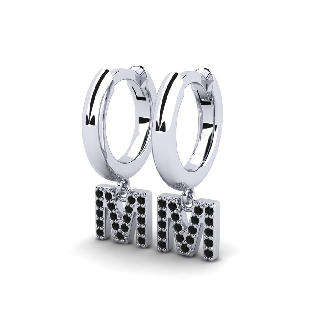 Black Sapphire Women's Earring Medraut M