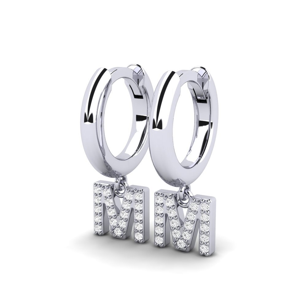 White sapphire Women's Earring Medraut M