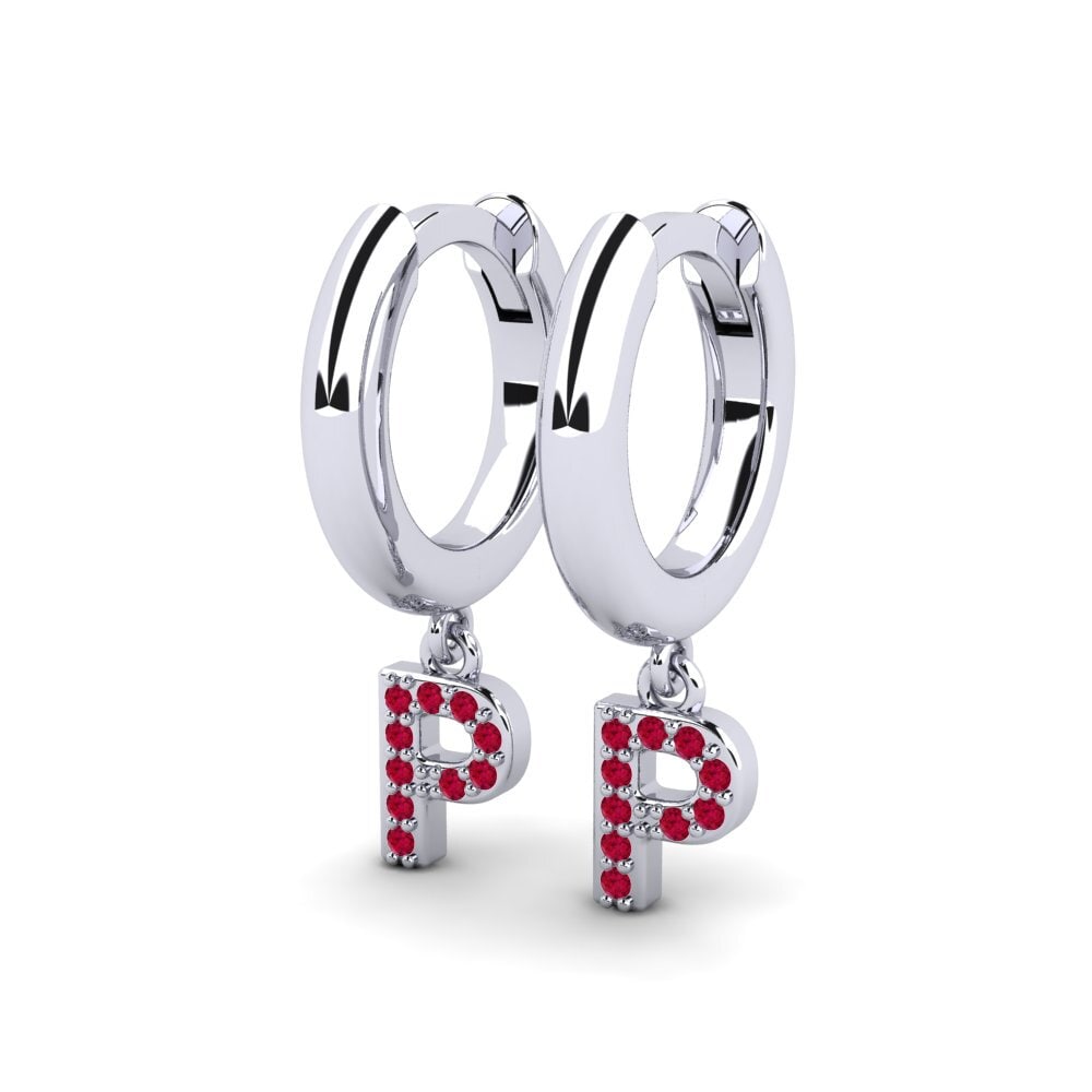Ruby Women's Earring Medraut P