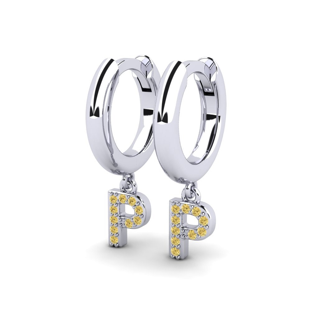 Yellow Diamond Women's Earring Medraut P