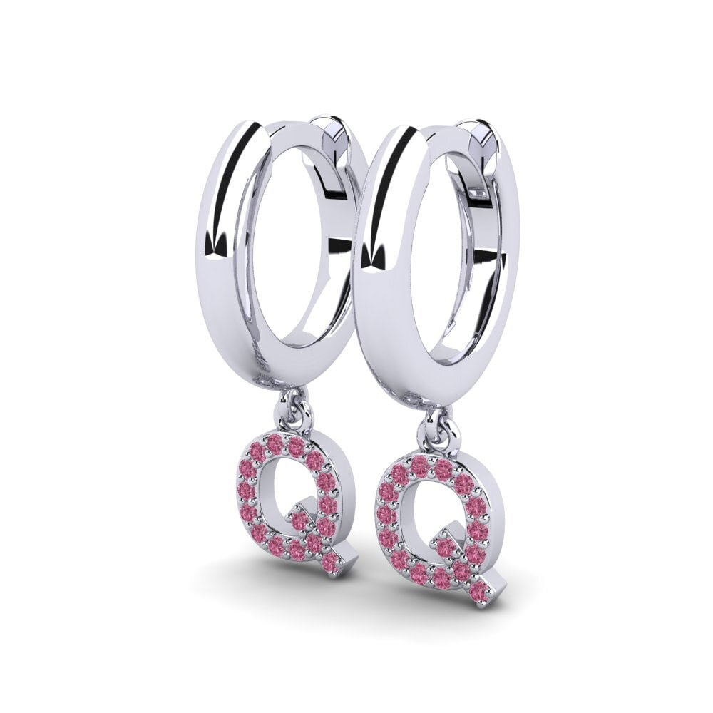 Granate Rhodolite Pendiente de mujer Medraut Q