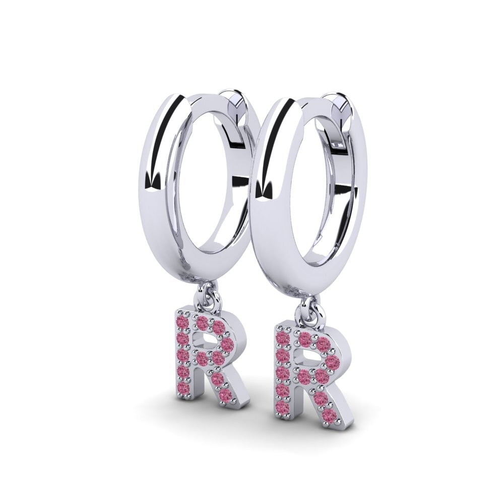 Rhodolite Garnet Women's Earring Medraut R